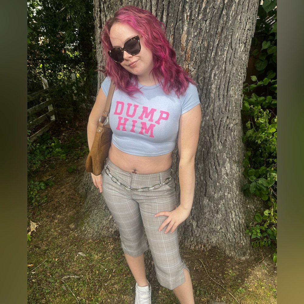 Plaid Capris - image 1